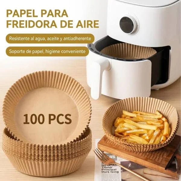 Papel Para Freidora x100 Und