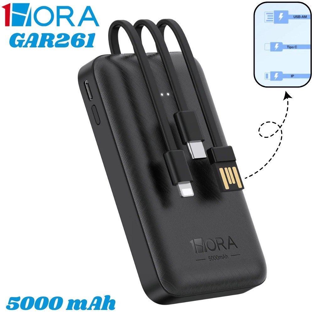 Power Bank Bateria 5000 Mah Gar261