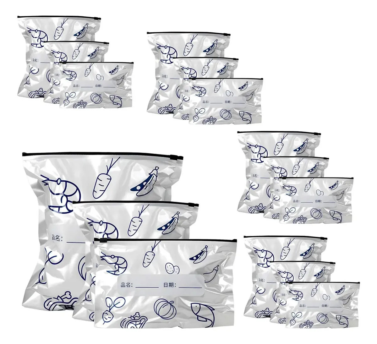 BOLSAS SELLA MAX 10 Drops Mismo tamaño