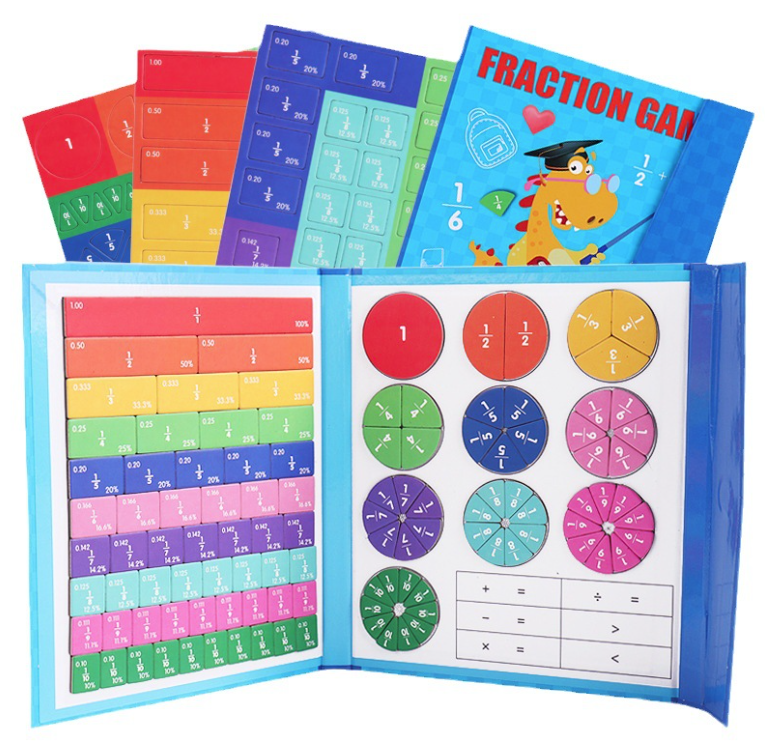 Libro Fracciones Matematica Montessori