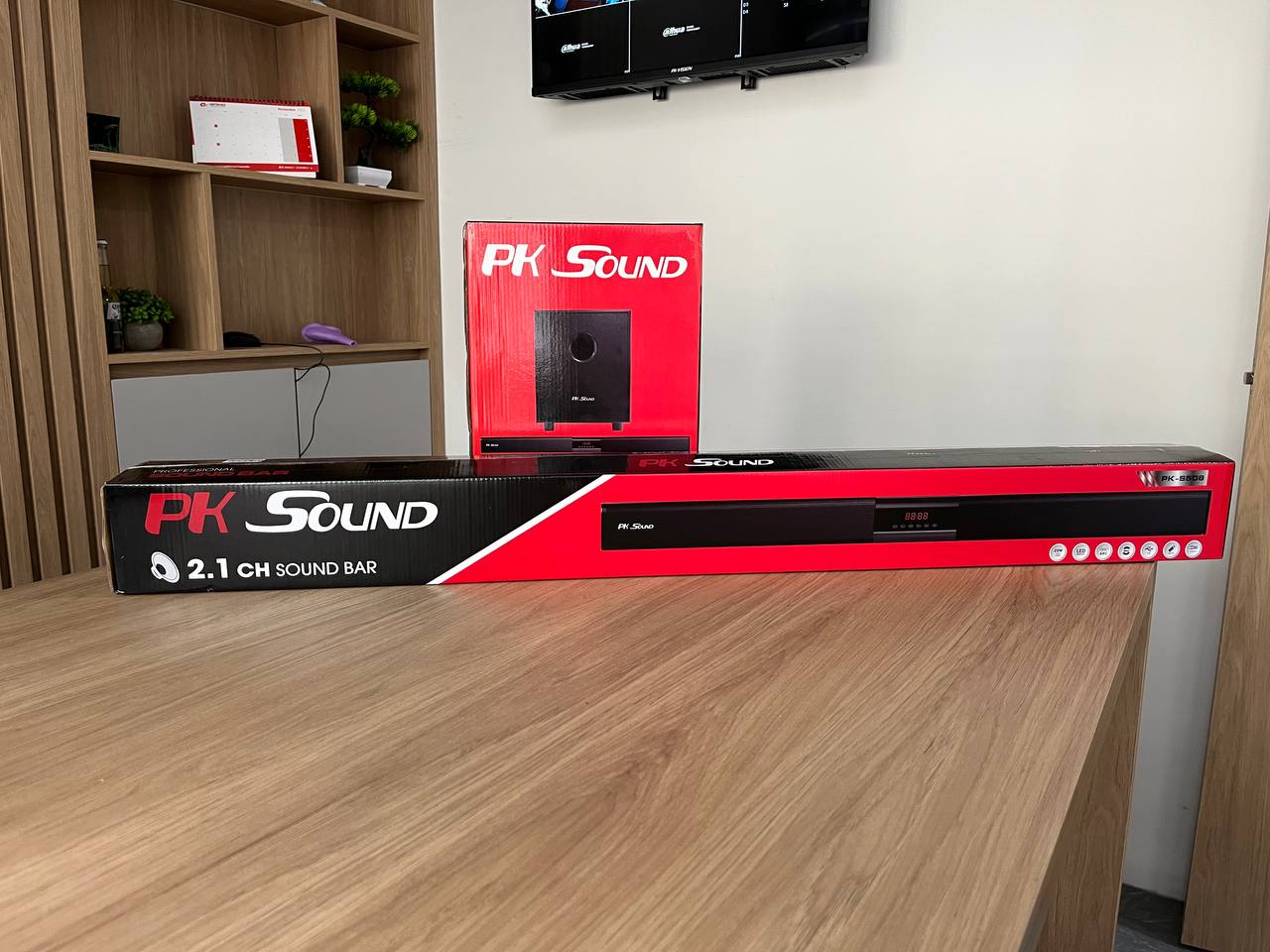 Barra de Sonido 2.1 Canales con Subwoofe