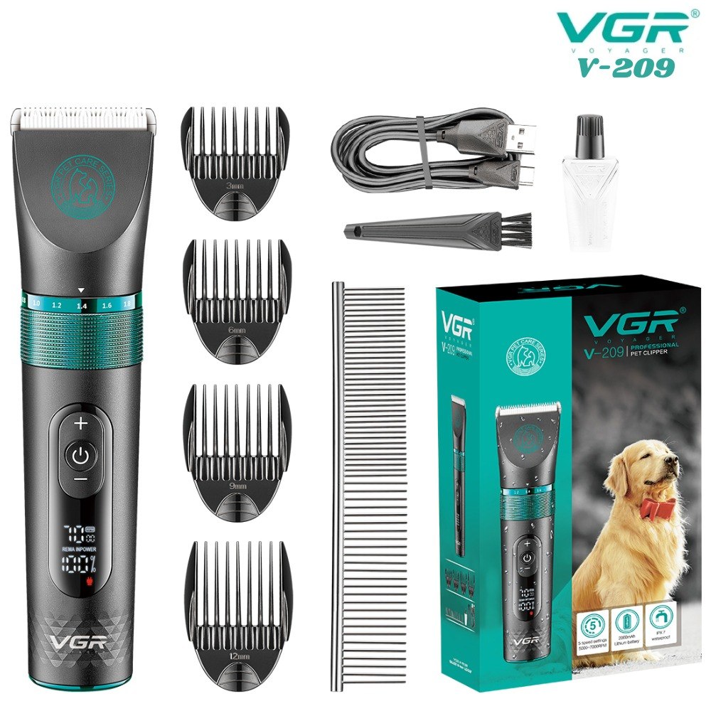 Maquina Peluquera Canina Vgr V-209