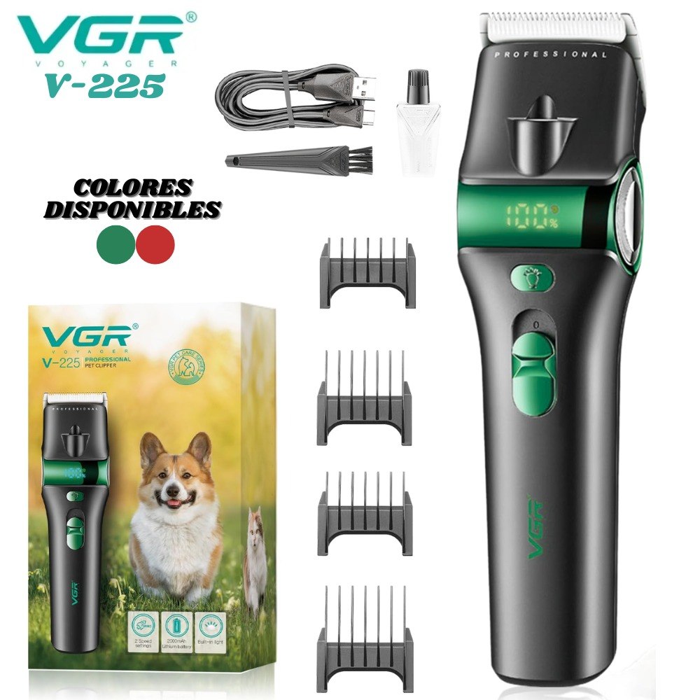Maquina Peluquera Canina Vgr V-225