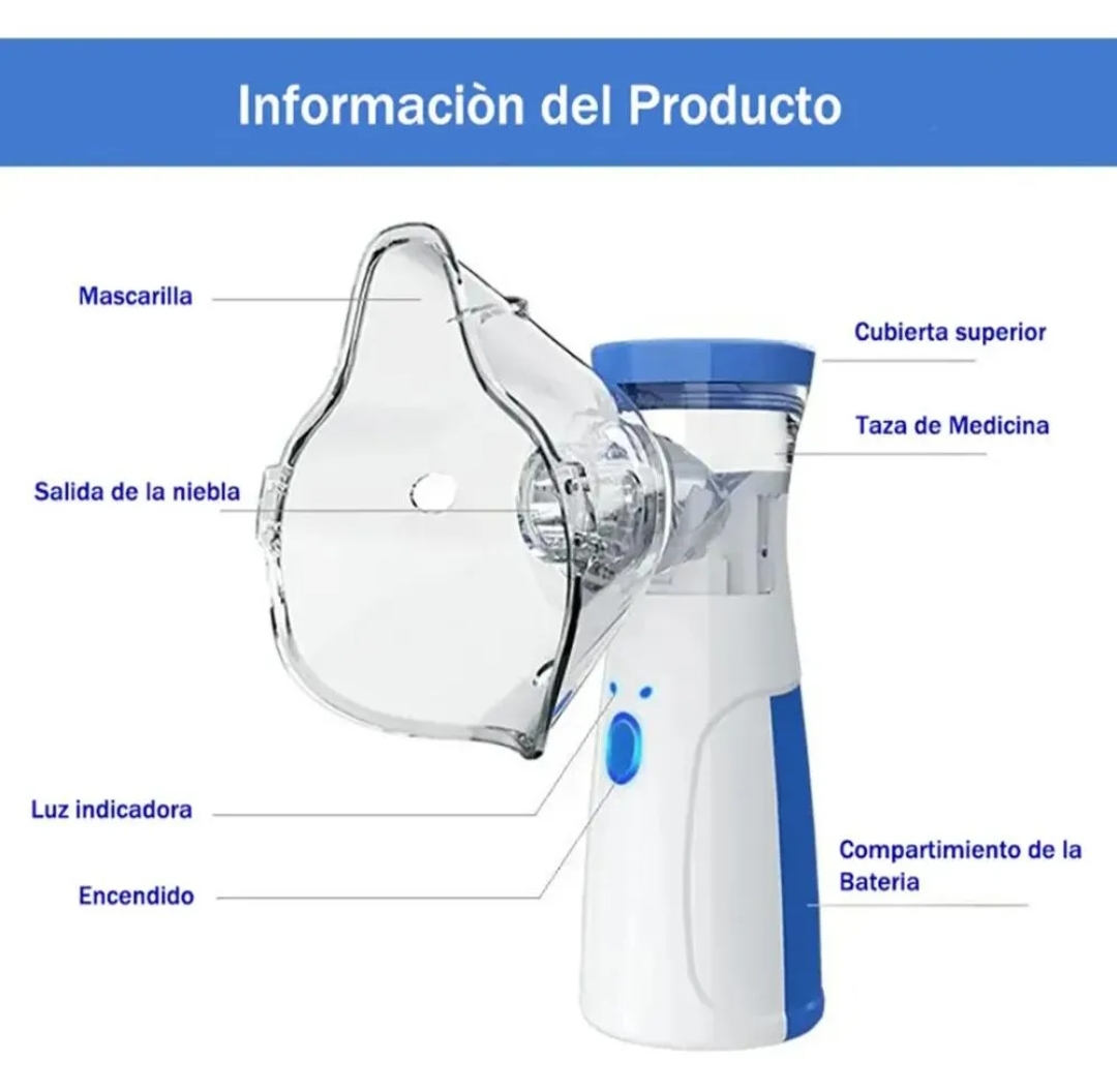 Nebulizador Portátil Casero