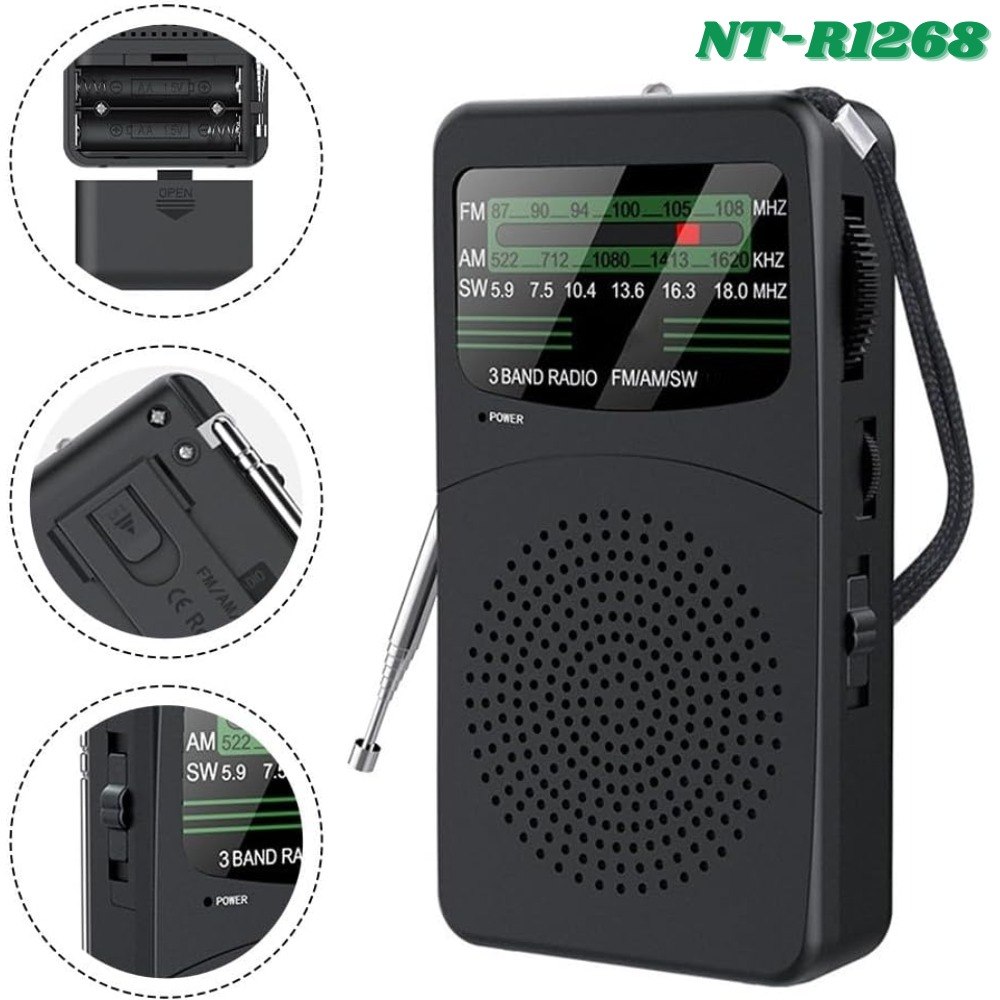 Radio Bolsillo Transistor NT-R1268