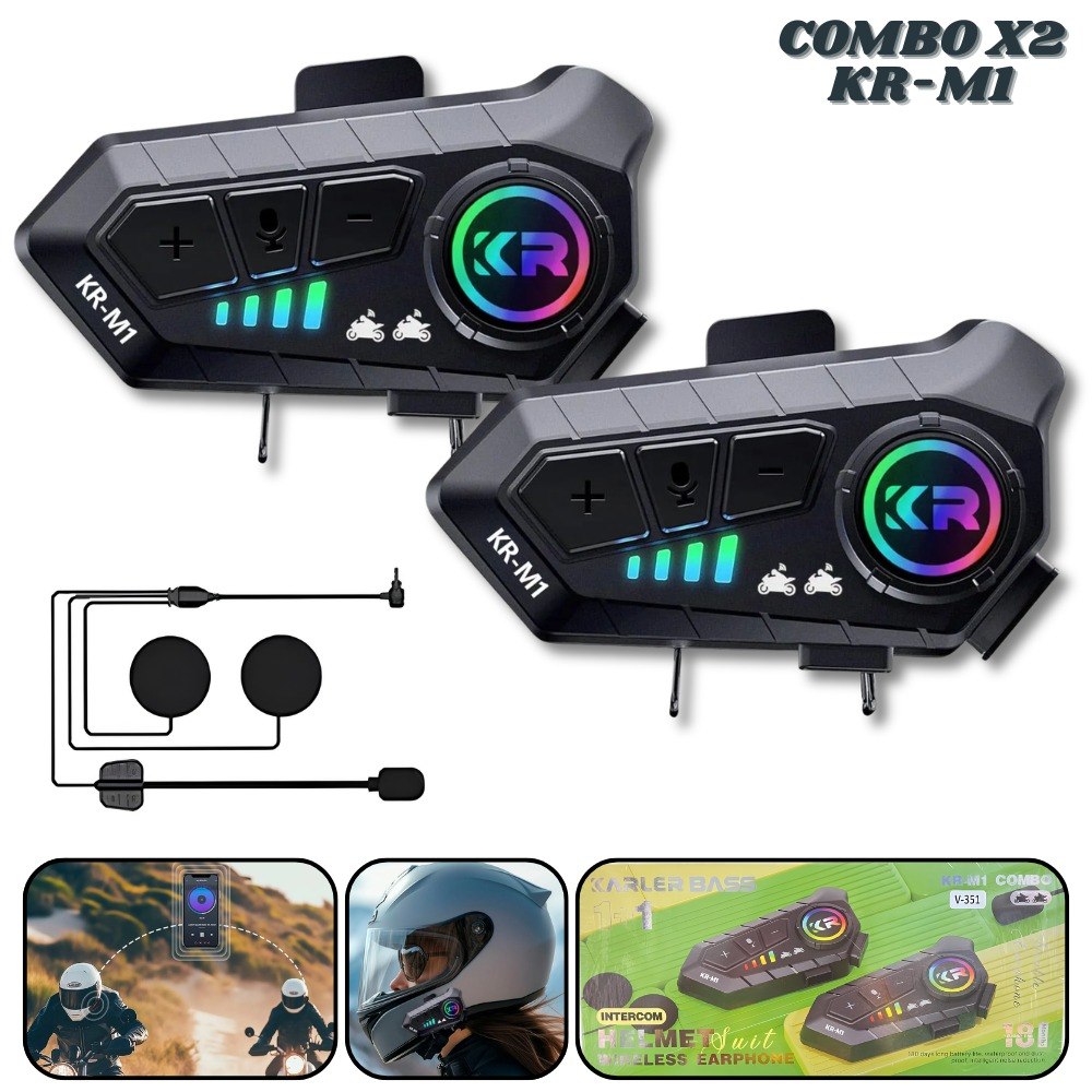 Combo X2 Intercomunicadores KR-M1