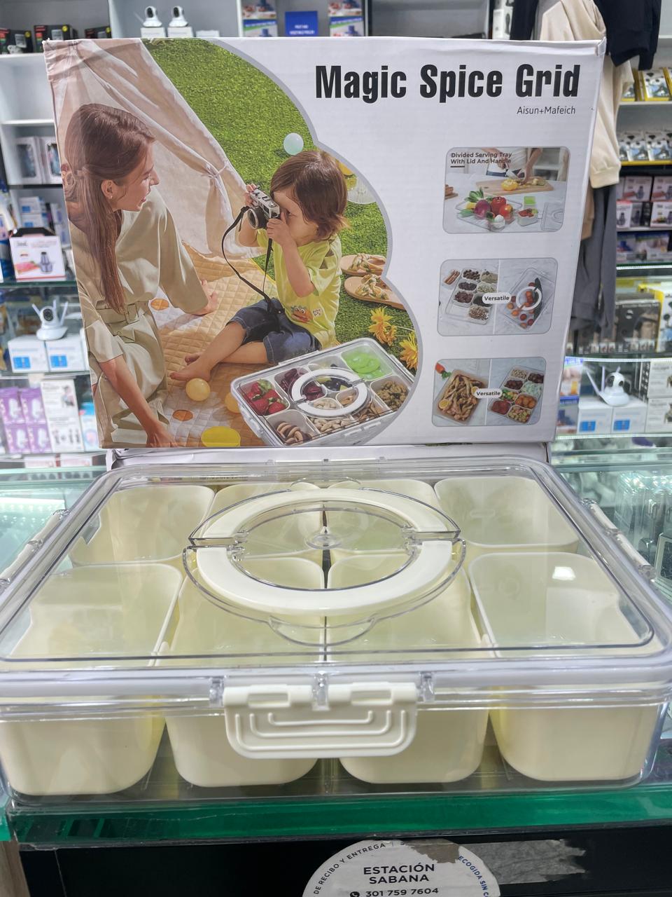 RECIPIENTE PARA COMIDA Y ESPECIAS
