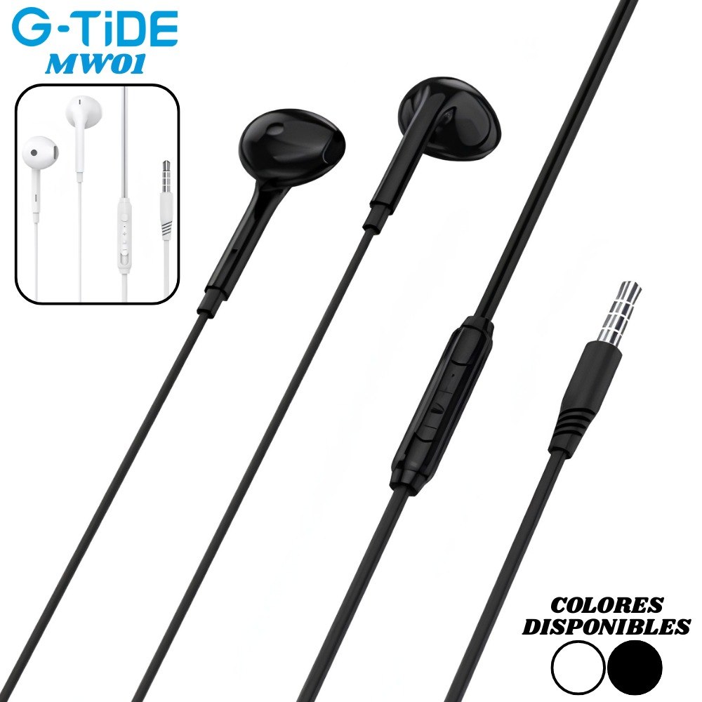 Audifonos Alambricos  G-TiDE MW01