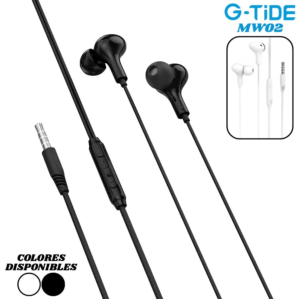 Audifonos Alambricos G-TiDE MW02