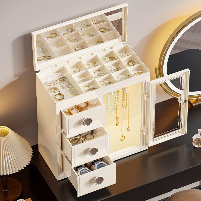 Joyero Plástico Organizador Accesorios