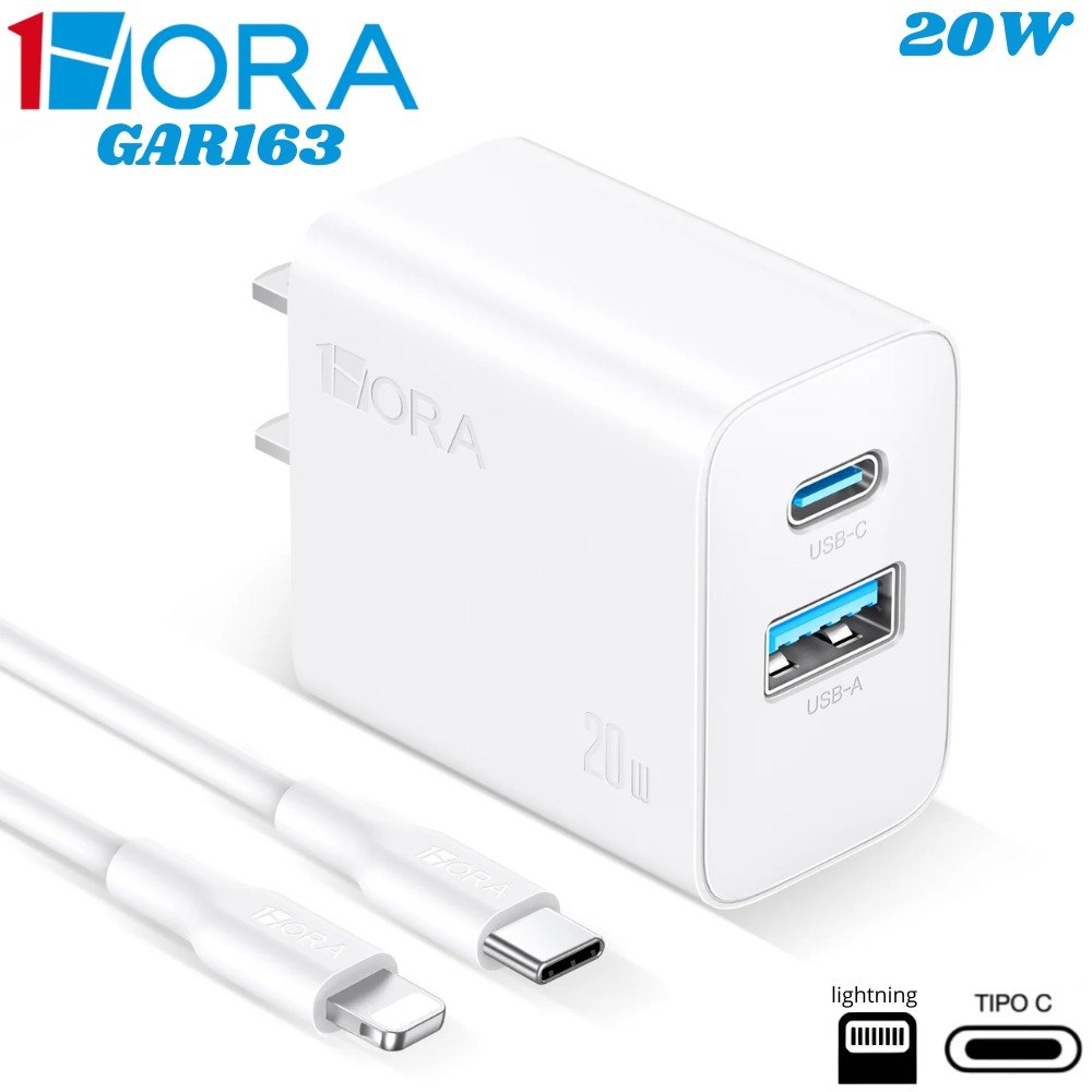 Cargador Pared Doble Puerto Usb Gar163