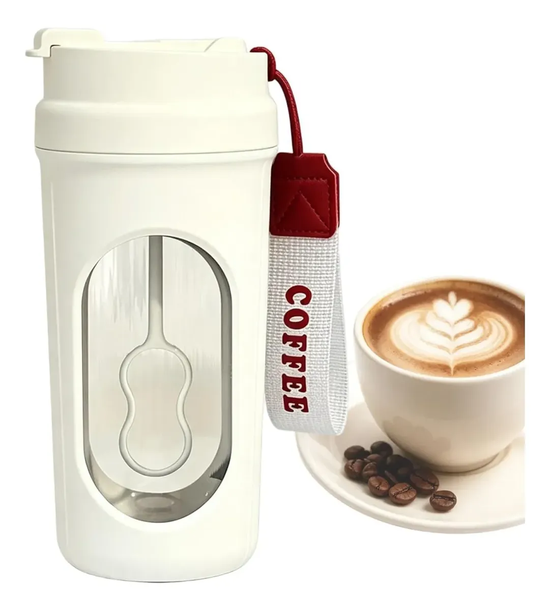 Vaso Mezclador De Proteina, cafe y mas