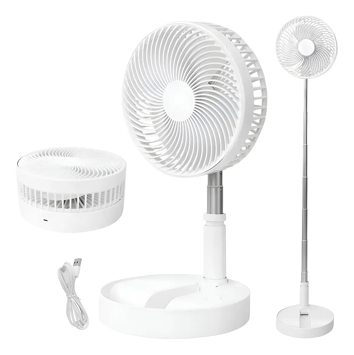 Ventilador Portátil Recargable Tripode