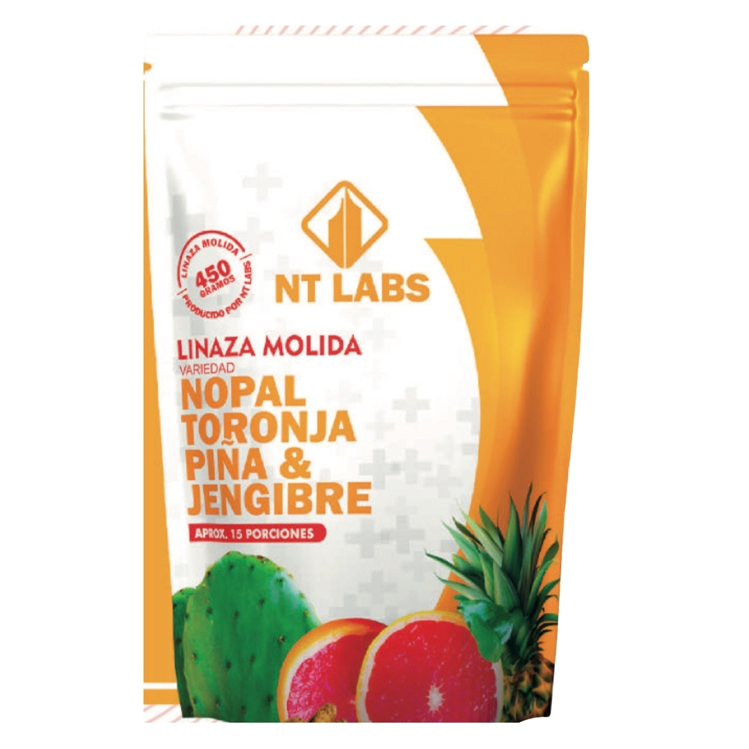 linaza molida nopal,toronja,piña,jengi