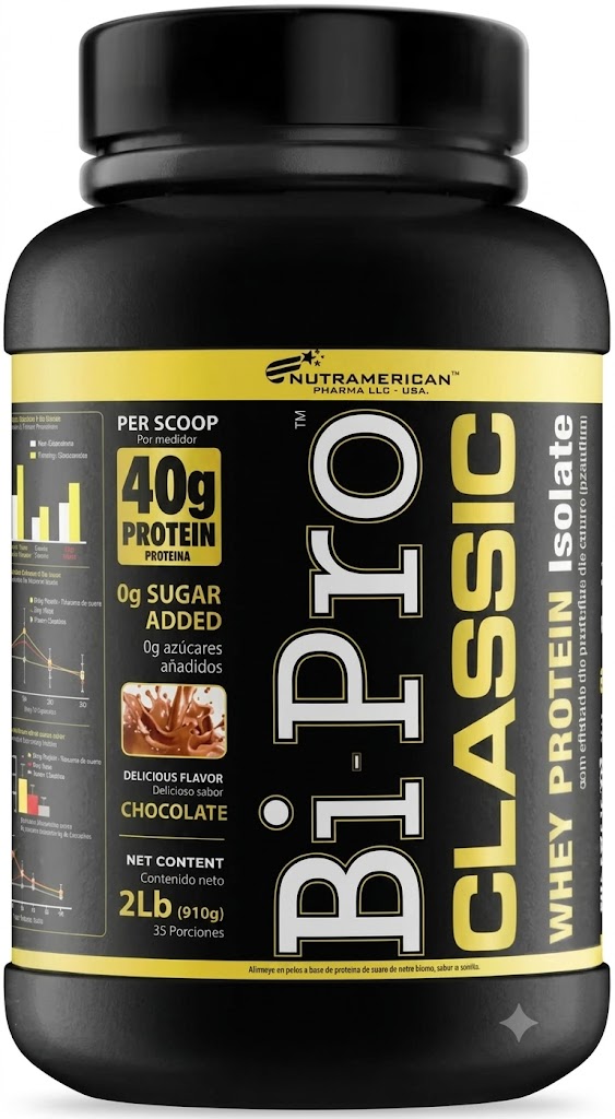 bi-pro classic chocolate 2lbs nutrifit