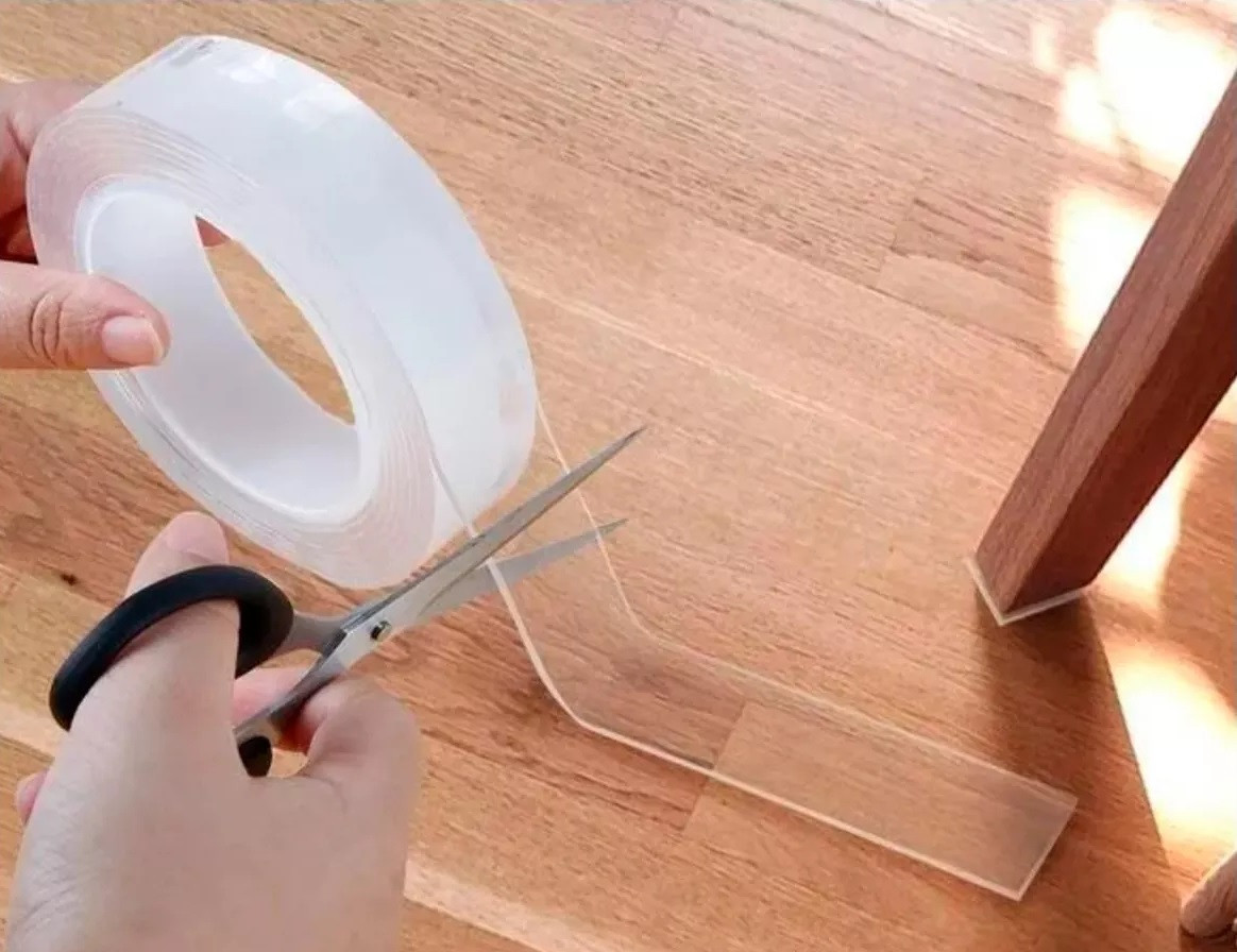 Miniatura 7 de Cinta Doble Faz Adhesiva Silicona