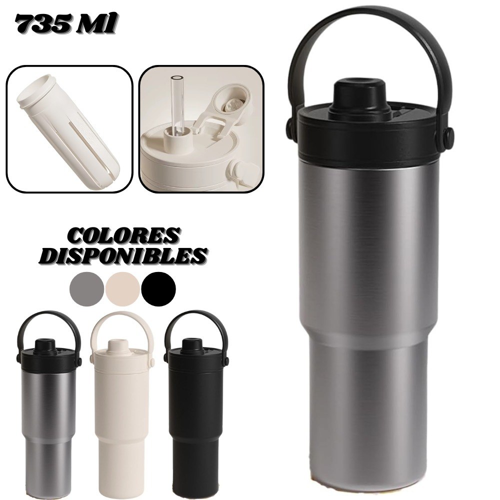 Termo Botella Portatil Cofee Cup 735ml