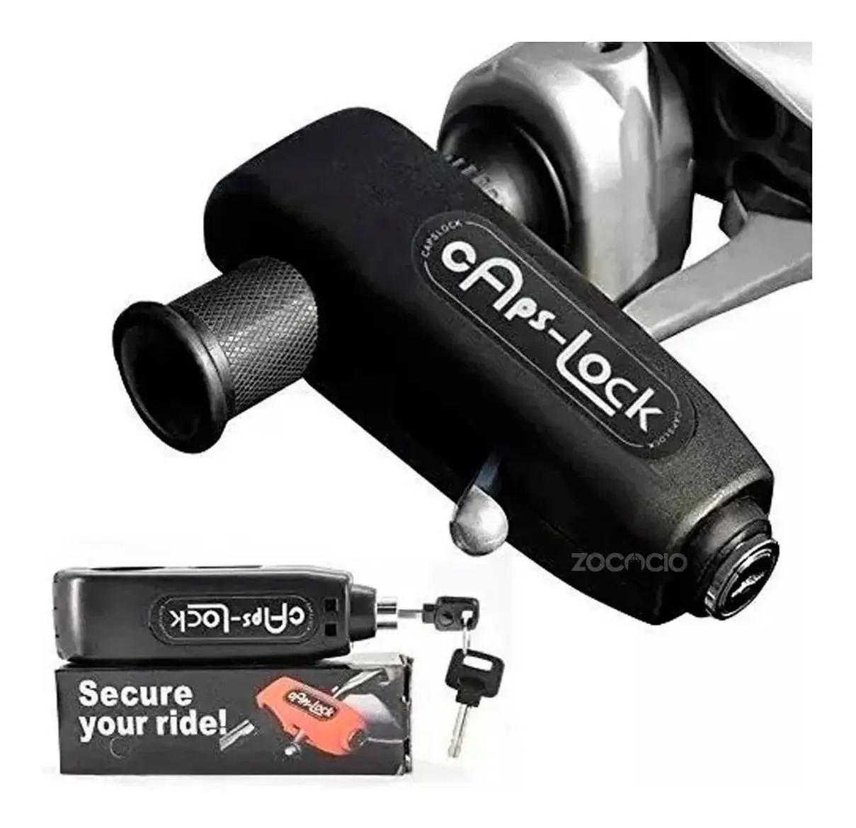 CANDADO PARA MOTO MANUBRIO SEGURIDAD RC