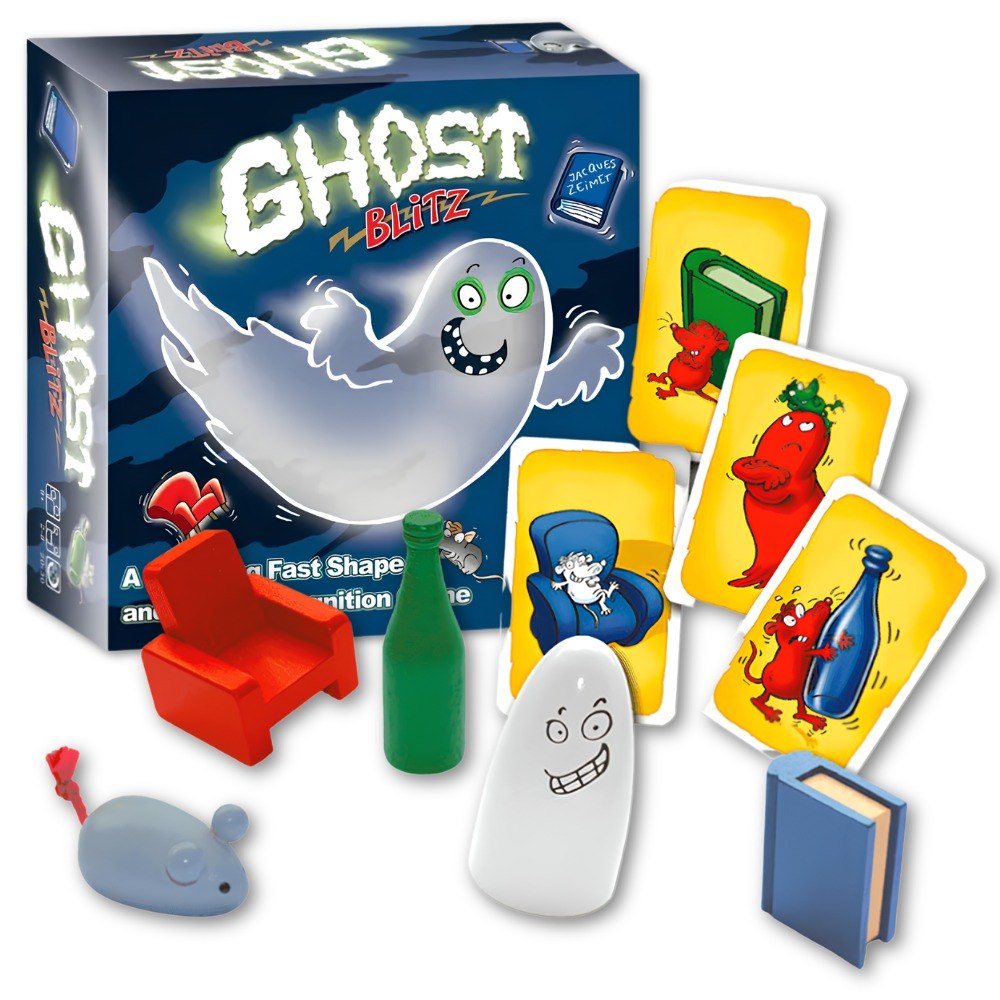 Juego De Mesa Cartas Fantasma Ghost Blit