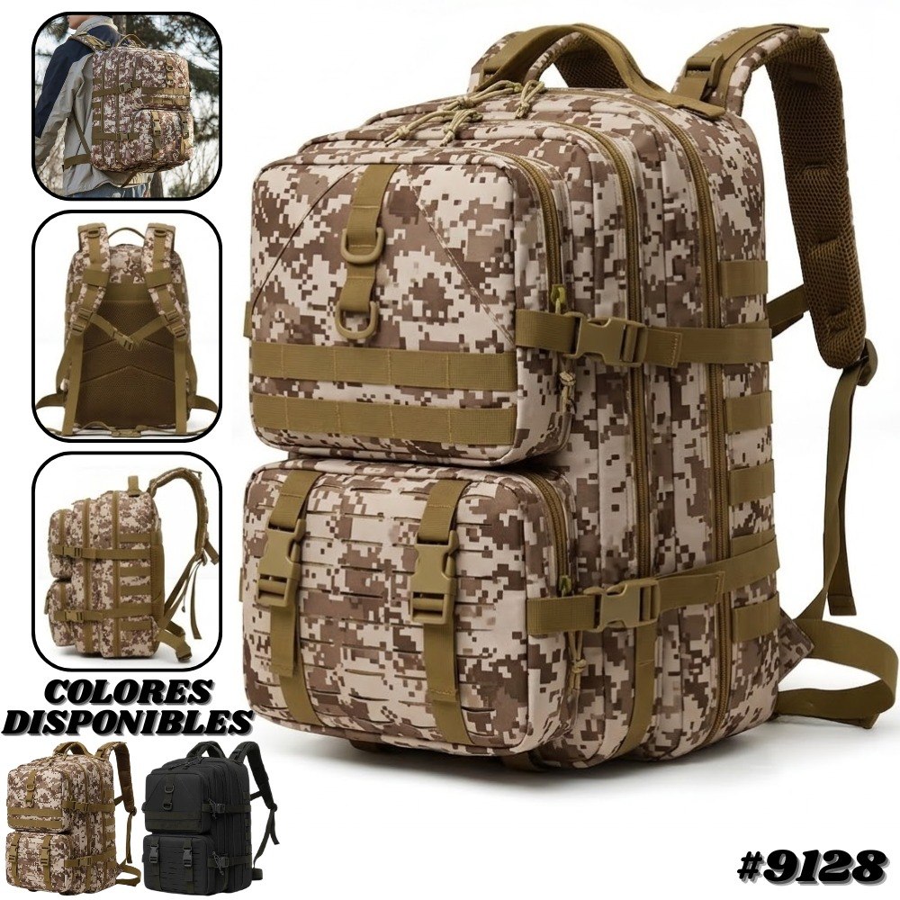 Bolso Morral Mochila Tactico Multifuncio