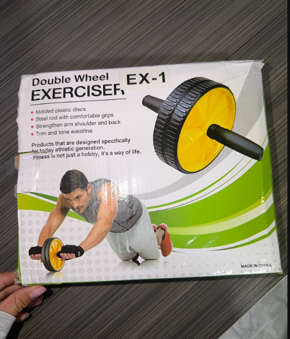 Rueda Abdominal Doble para Ejercicio