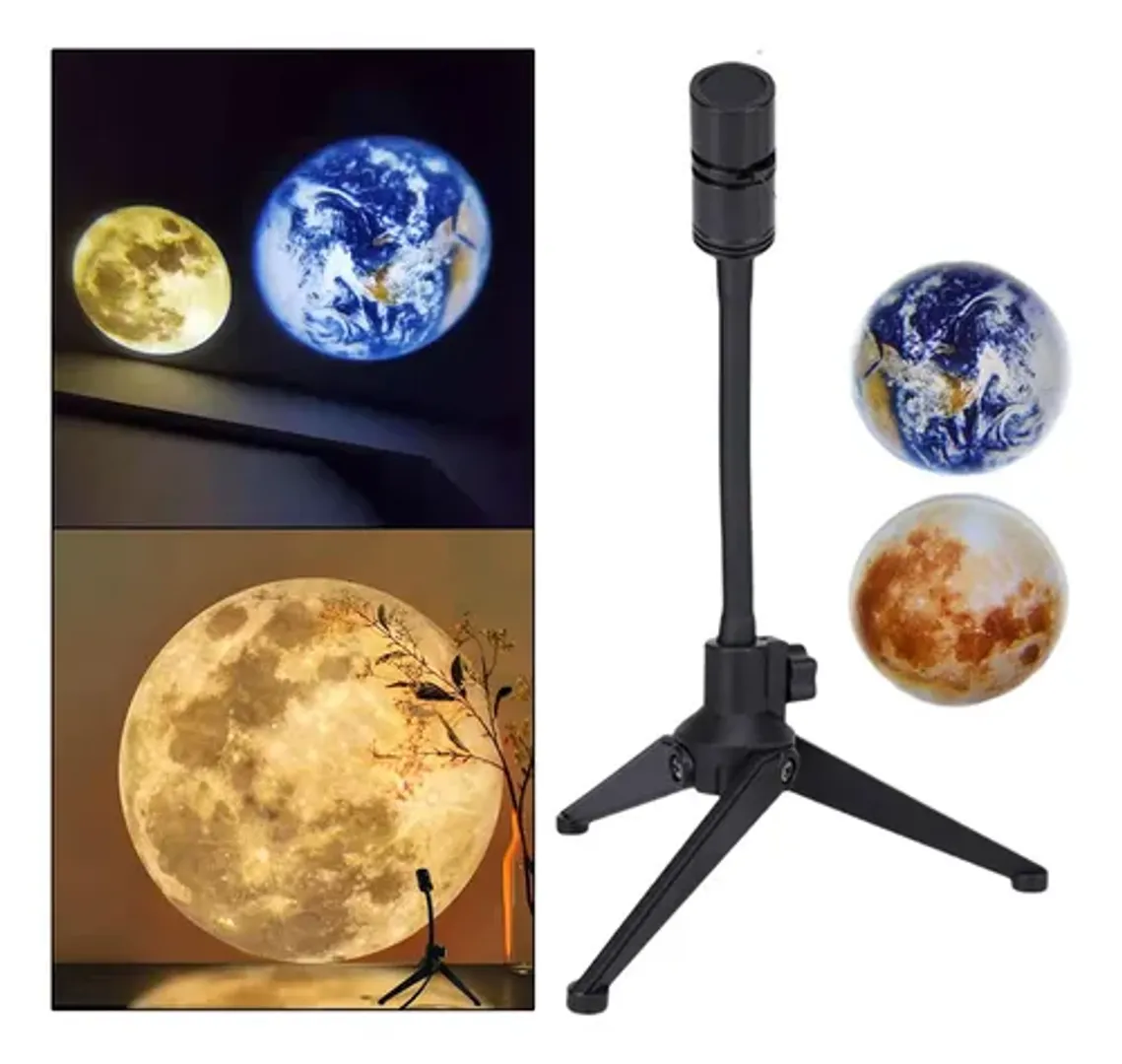 LAMPARA PROYECTOR LUNA Y TIERRA SOPORTE
