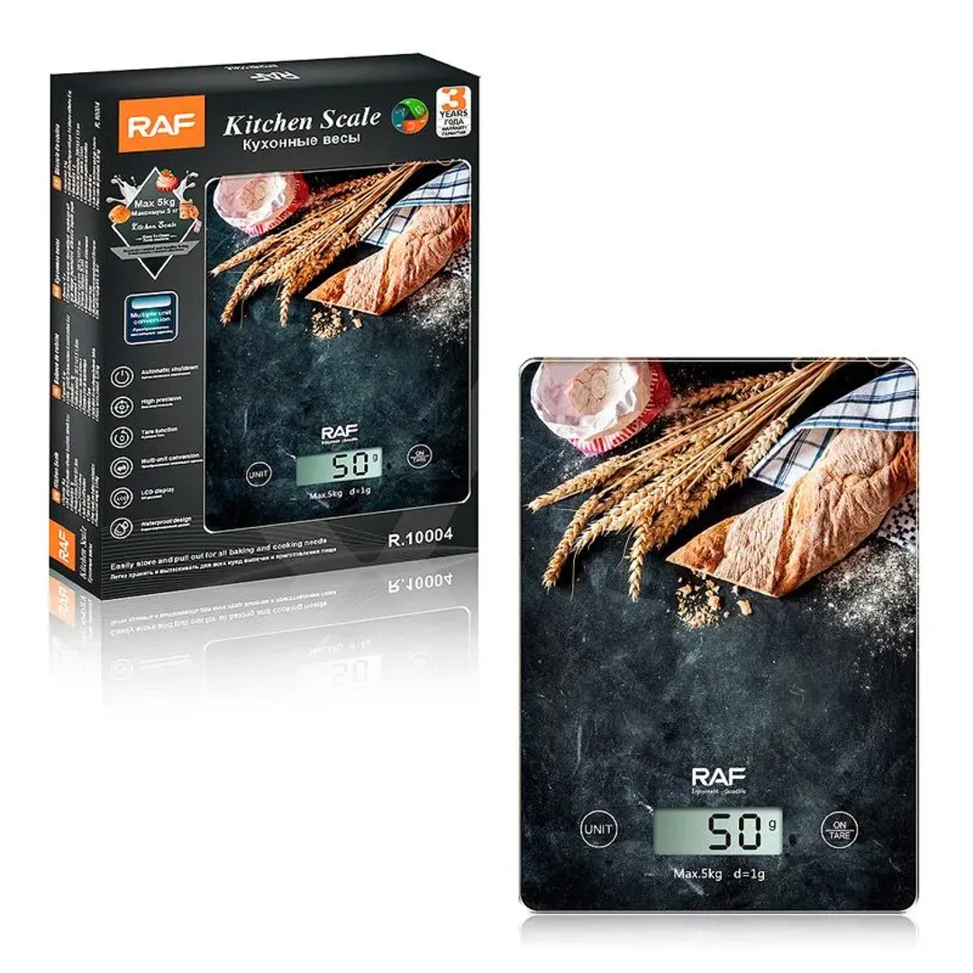 GRAMERA BASCULA DIGITAL DE COCINA RAF 5K