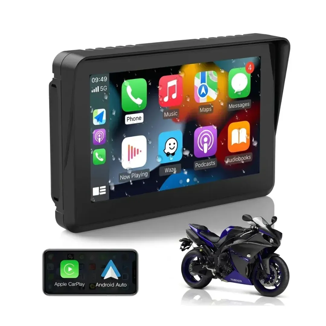 CAR PLAY PANTALLA PARA MOTO MULTIMEDIA