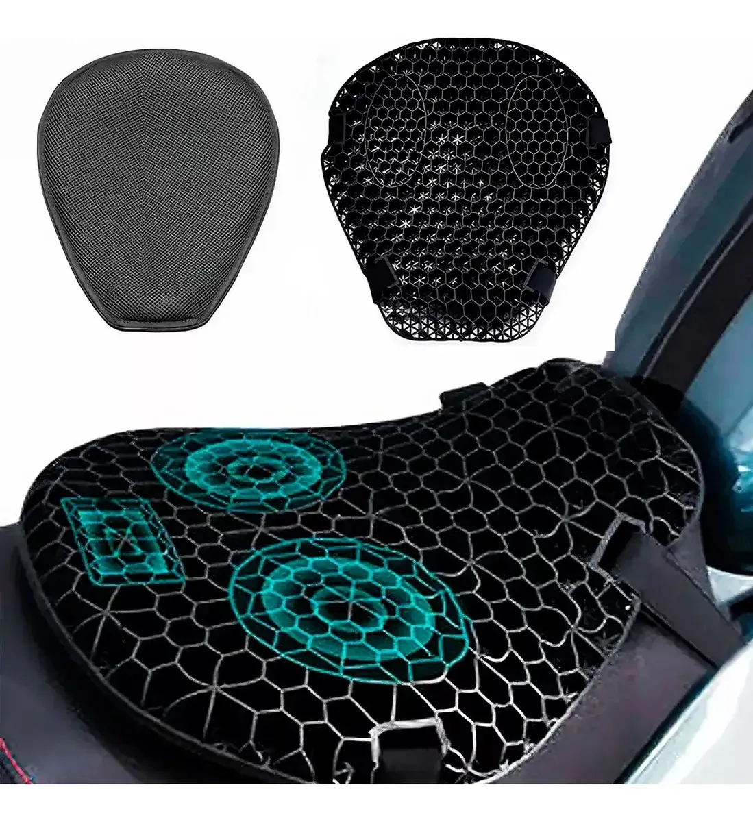 Cojín Silicona En Gel Universal Para Mot