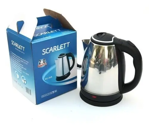 Tetera hervidora scarlett 2L