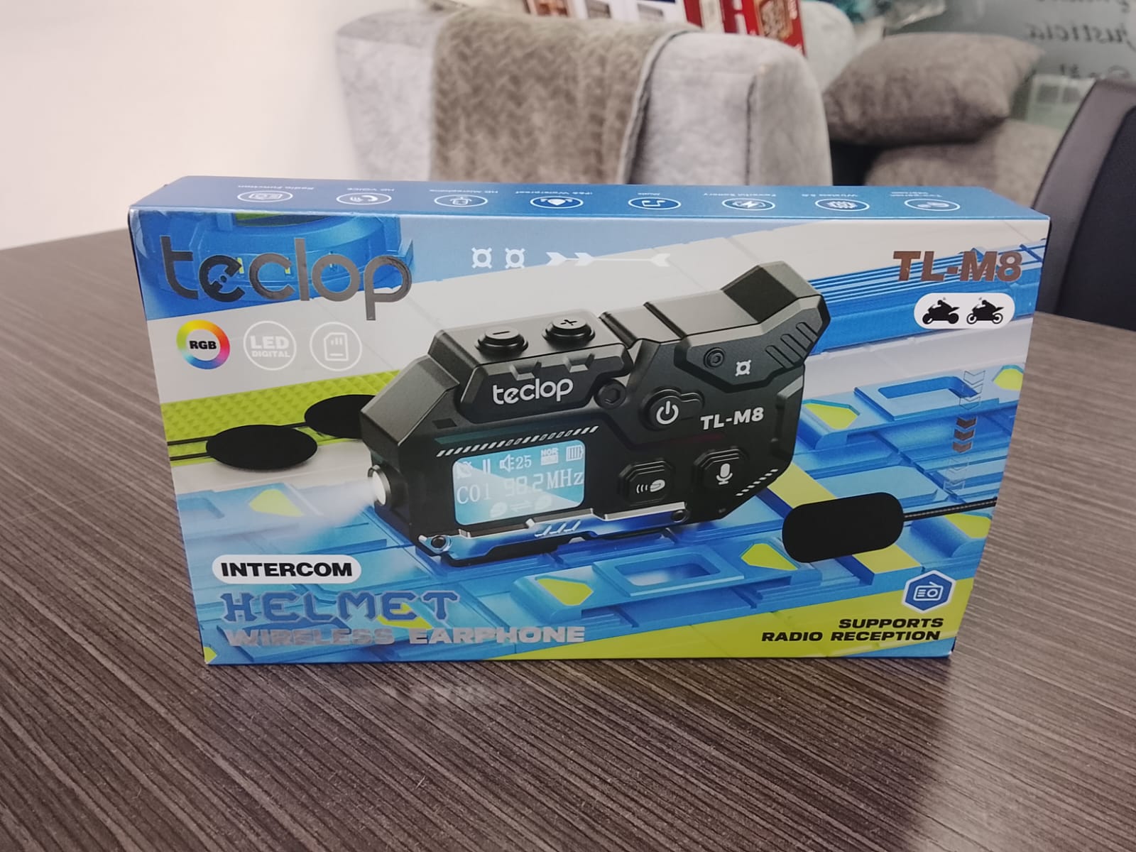 Intercomunicador Casco de Moto TL-M8