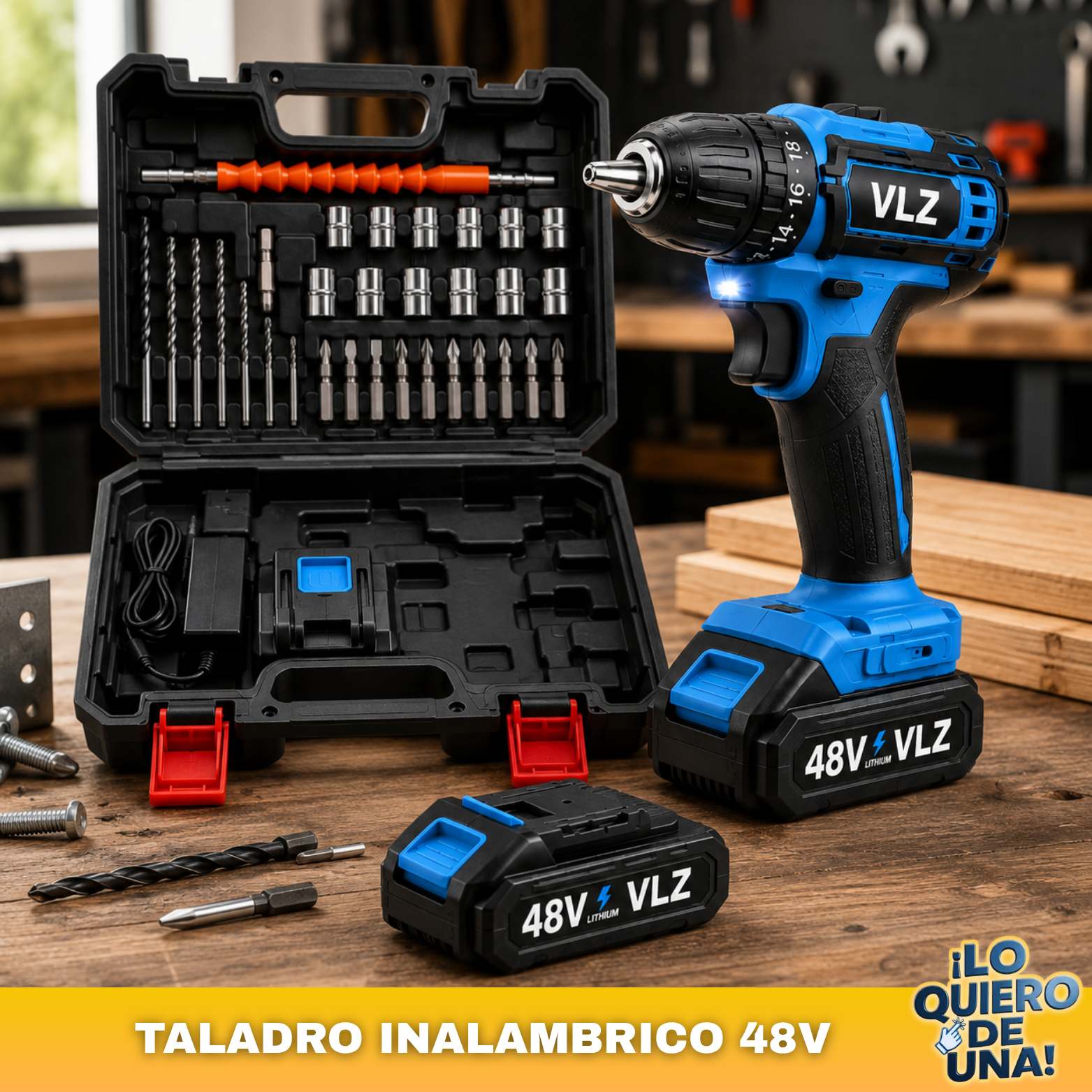 Taladro Inalambrico 48v