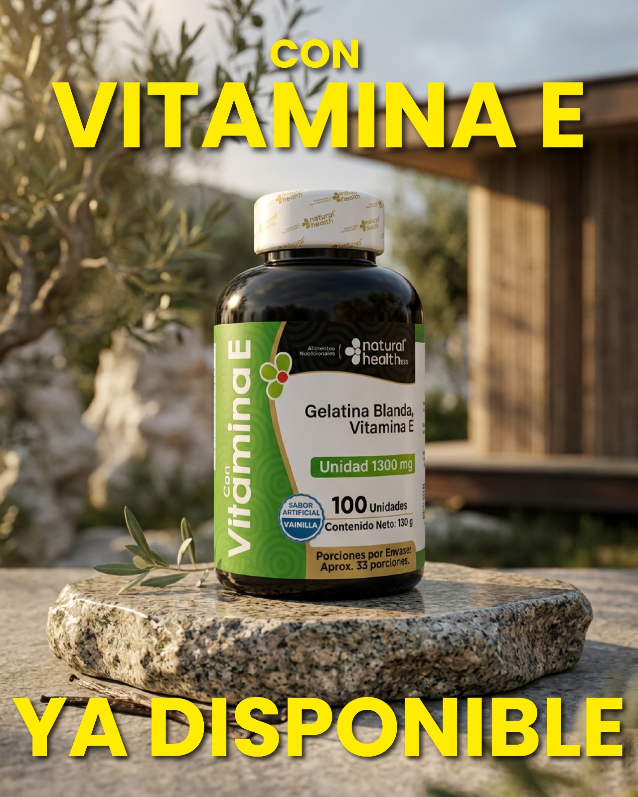 Gelatina Vitamina E X100