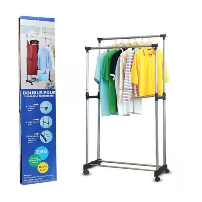 Miniatura 3 de Tendedero De Ropa Doble Organizador