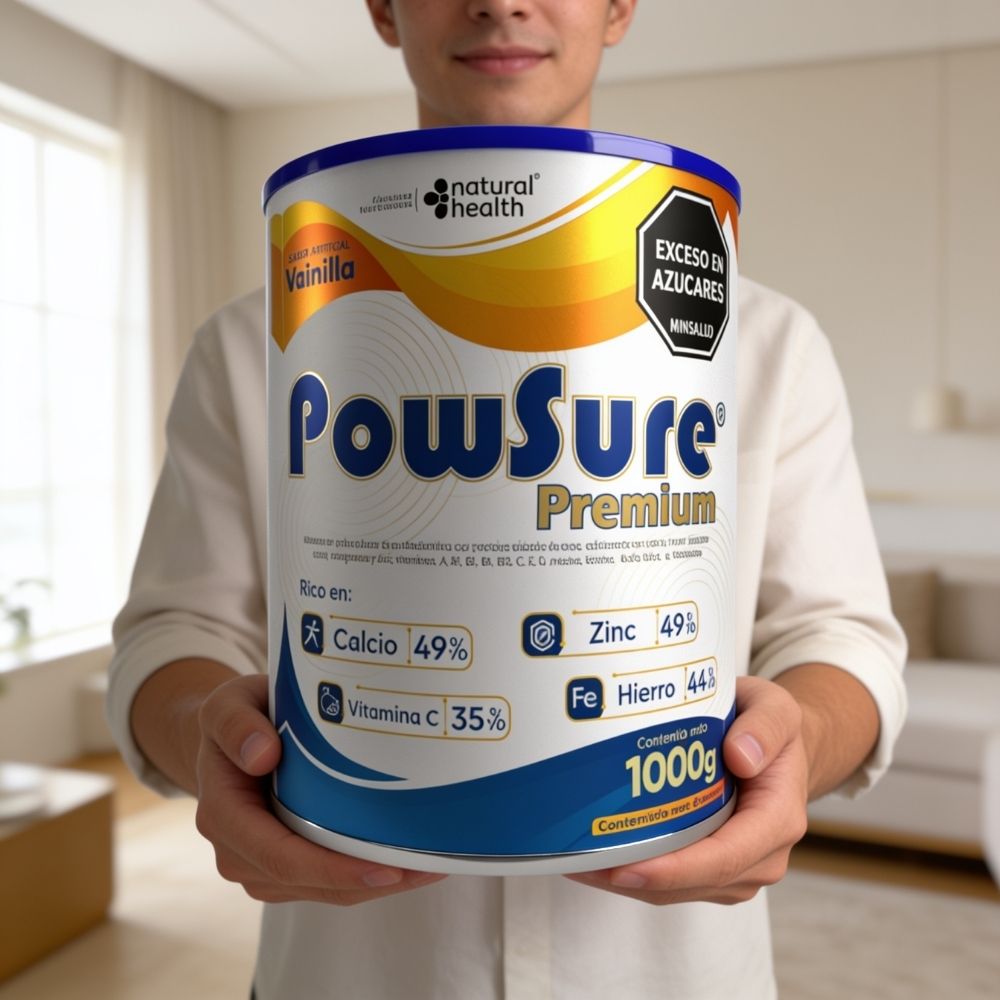 Powsure Premium Sabor Vainilla 1000g