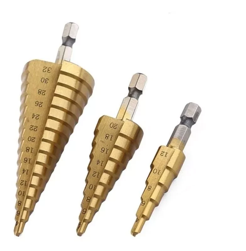 Miniatura 3 de BROCAS ESCALONADAS POR JUEGO DE 3 UNIDAD