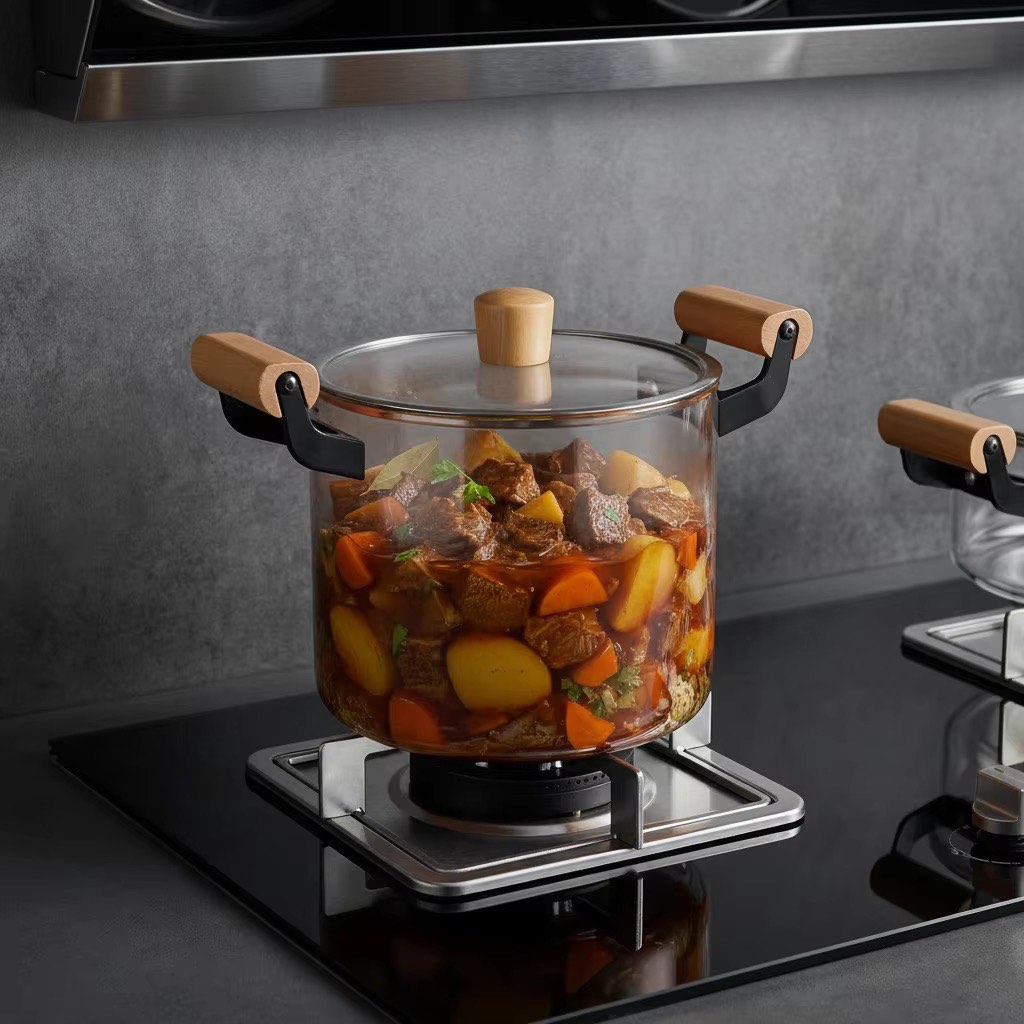 Olla De Vidrio 5.5l