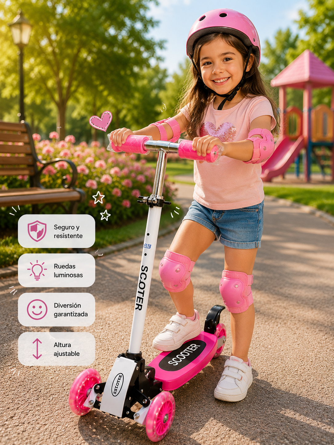 Scooters Infantiles De 3 Ruedas
