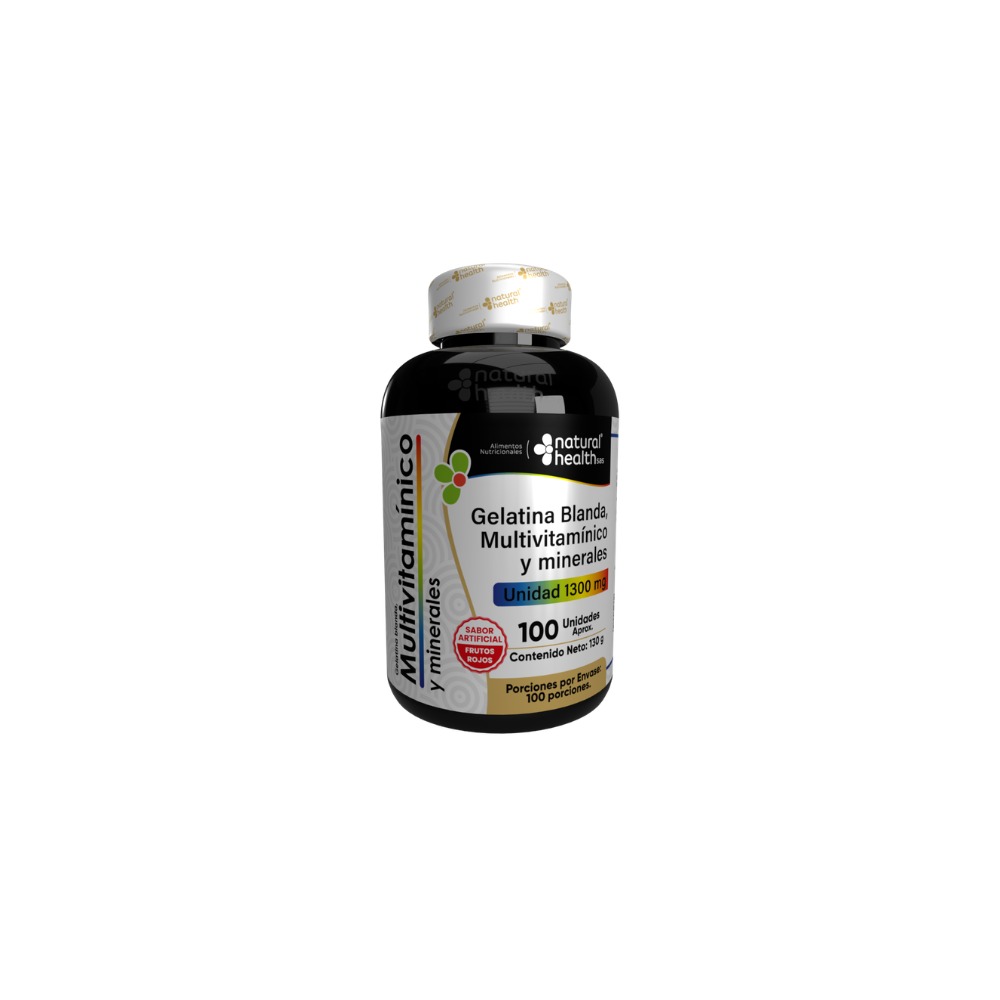 Gelatina Blanda Multivitamínico X100