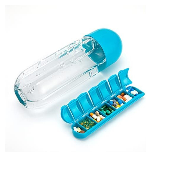 Miniatura 2 de Termo Pastillero Semanal Portatil Botell