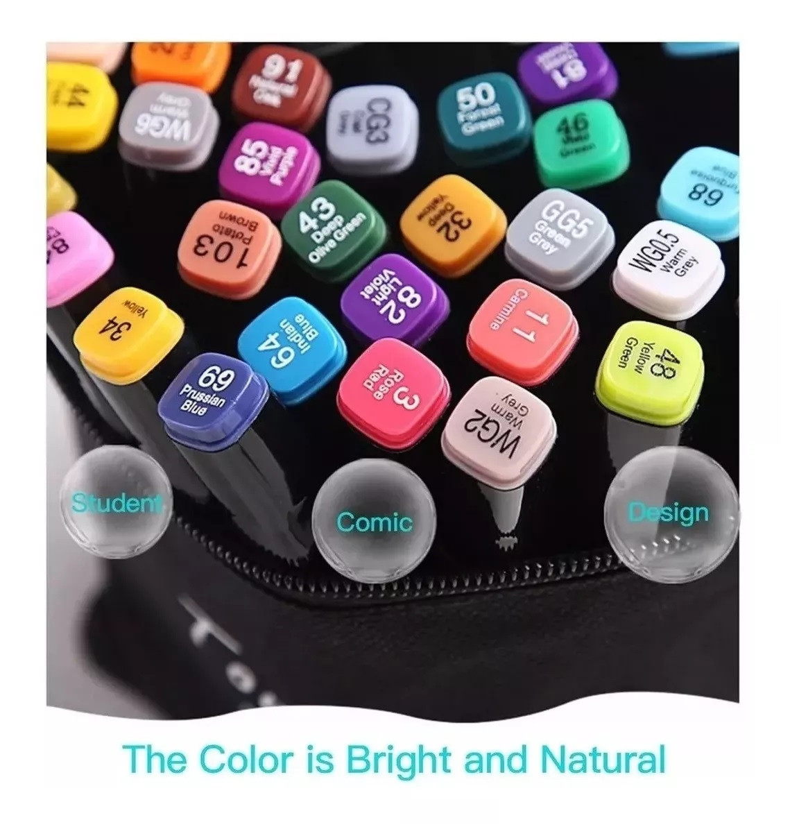 Miniatura 3 de Kit De Marcadores De 48 Rotuladores