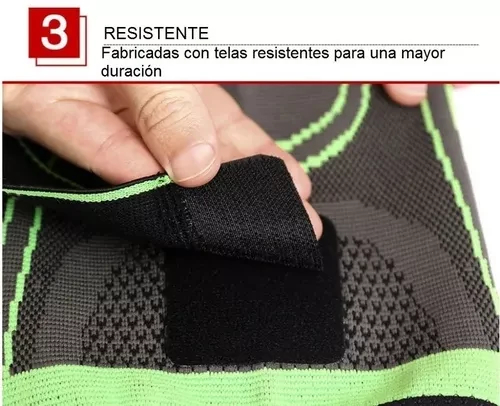 Rodillera elástica deportiva ajustable