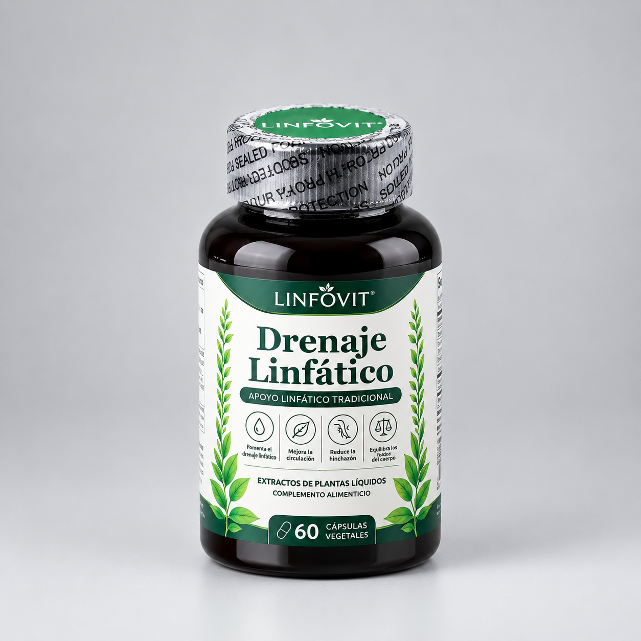 Drenaje Linfatico Linfovit X60 Ambar
