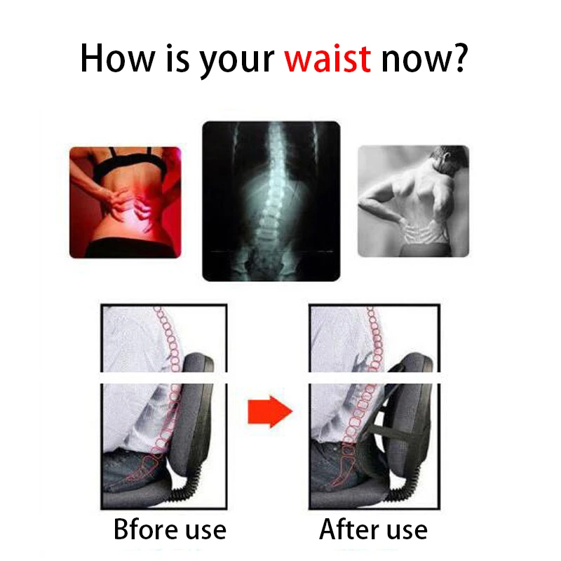 Miniatura 3 de Cojin De Malla  Lumbar De Espalda CO-1