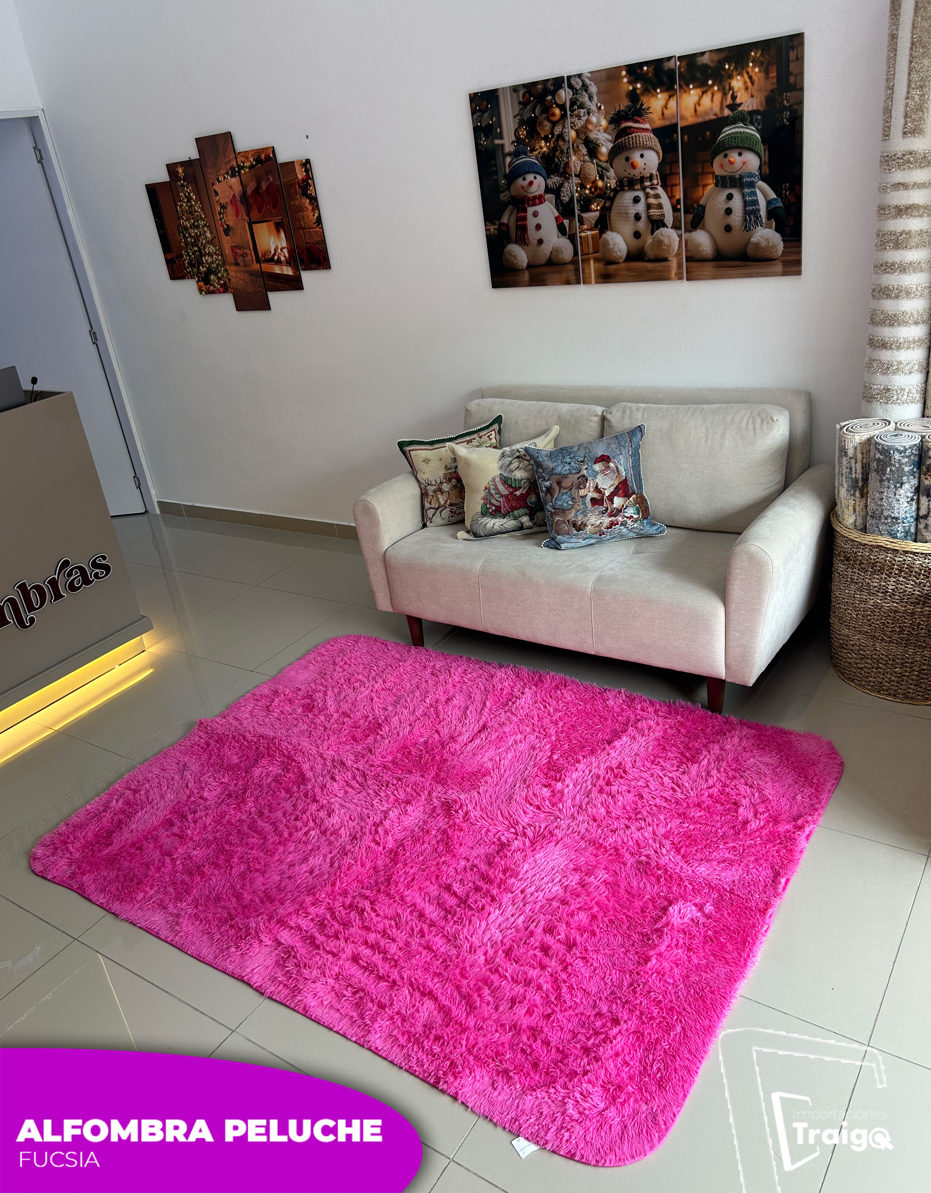 ALFOMBRA PELUCHE 2 mtr x 1,50