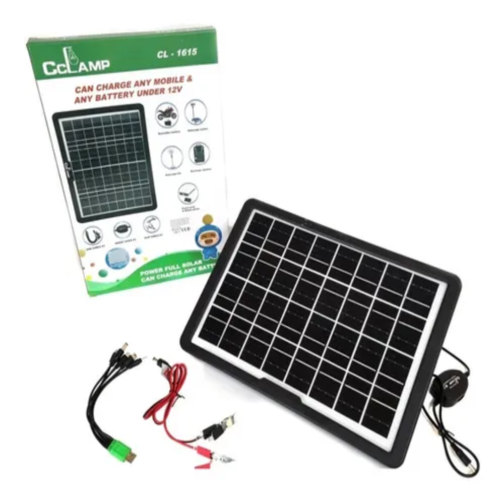 Miniatura 3 de Panel Solar Portátil Cl-1615 15w Recarga