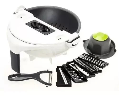 Rallador Ultifunción 9-1 Cortador Verdur