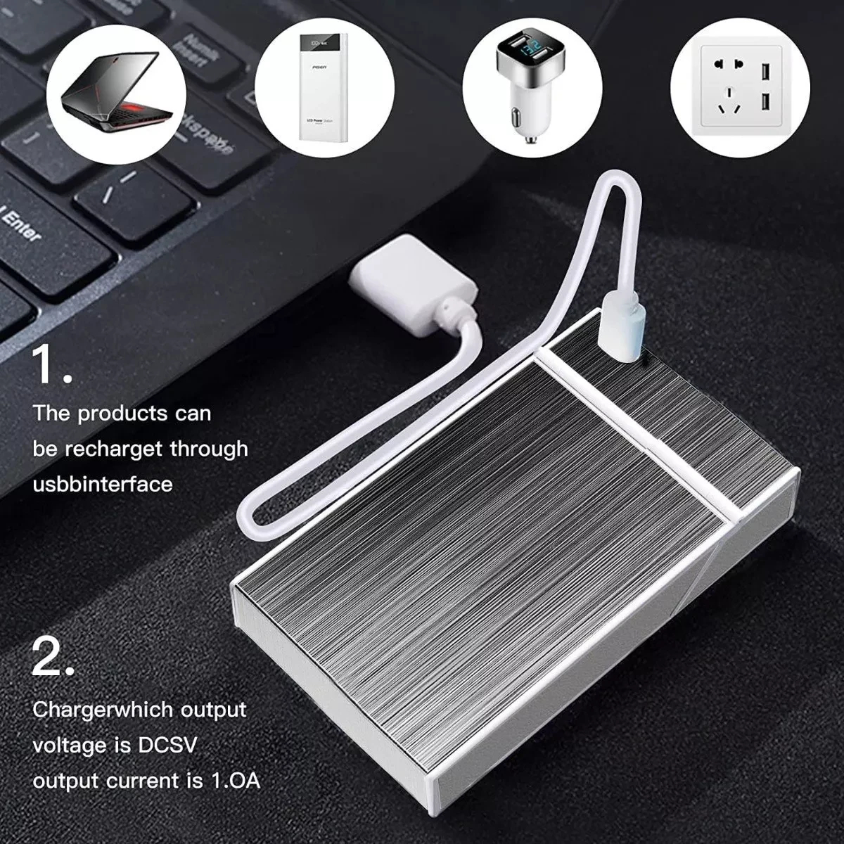 Estuche Encendedor De Cigarrillo