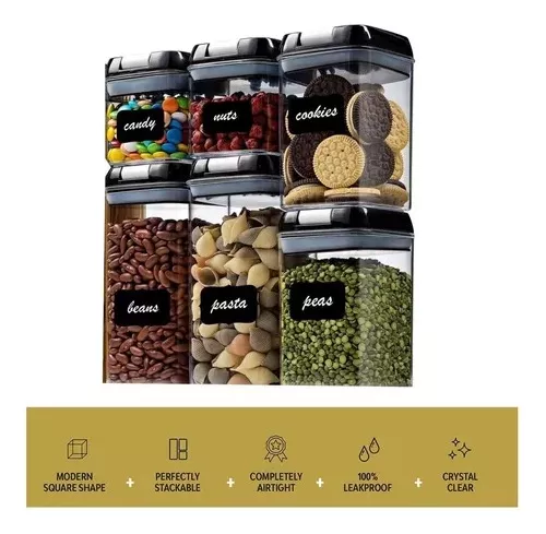 Miniatura 6 de Organizador Contenedor de alimentos x 6