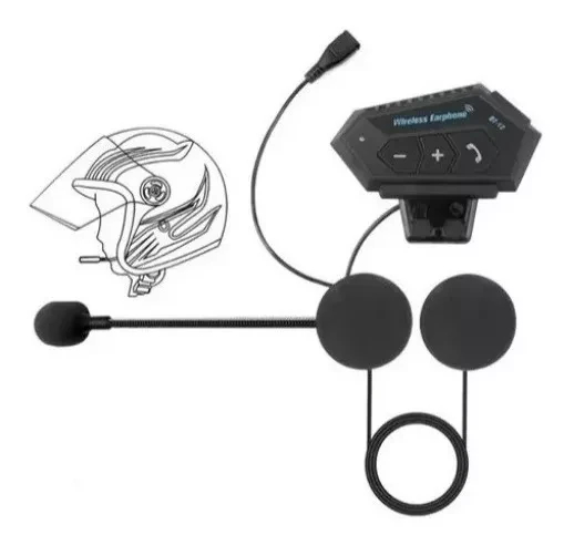 Miniatura 2 de Intercomunicador Bt12 Auriculares Casco